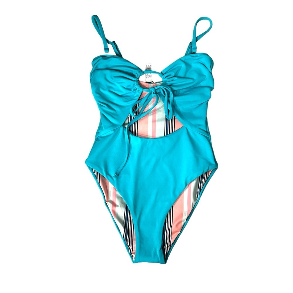 Maaji Reversible One- Piece Turquoise